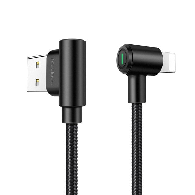 MCDODO USB Cable Fast Charging Mobile Phone Charger Data Cord For iPhone 13 12 11 Pro Max Xs Xr X 8 7 6 6s Plus 5s 5 5c SE iPad