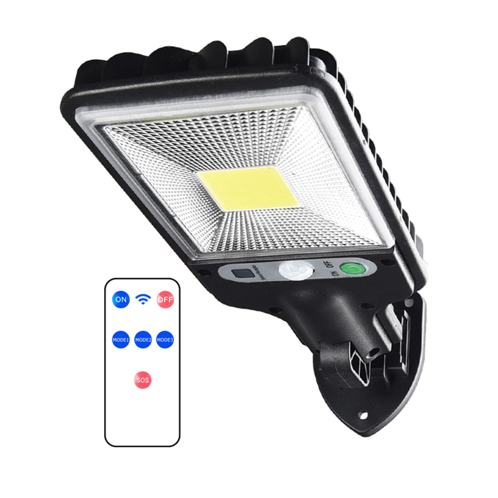 18led/30cob/72cob LED Solar Power Wall Light Outdoor Motion Sensor Lamp Garden Yard Remote Control Lamp Solar Street Lights