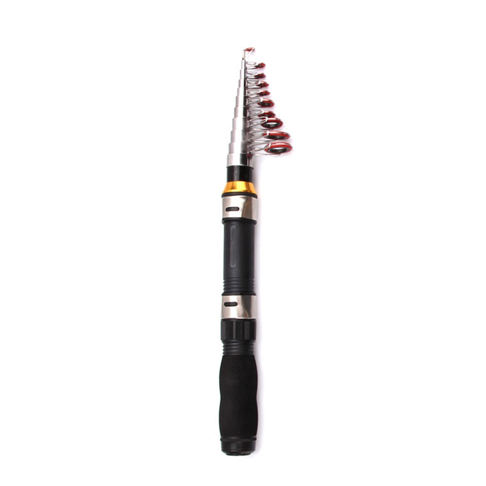 Fishing Rod Rivers Carbon Fiber Telescopic Fishing Rod Super Hard Mini Fishing Rod 1m-2.1m FRP Ultralight Spinning Rod Feeder