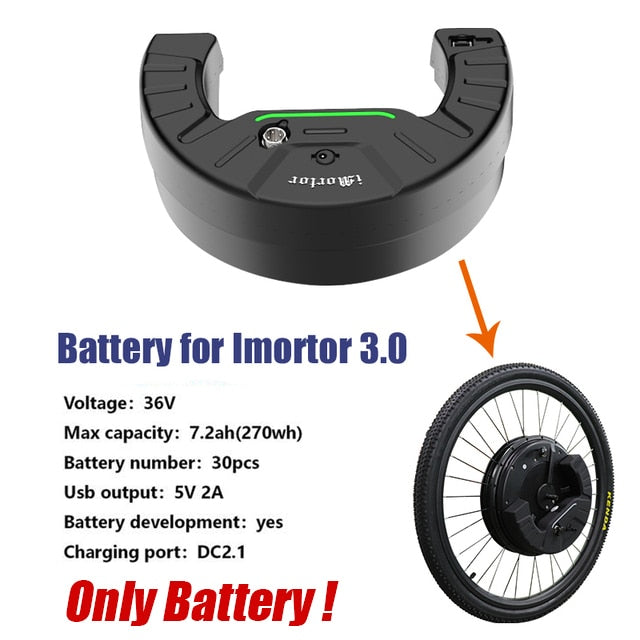 All in One Ebike Convertion Kit 40km/h E Bike Convertion Kit IMotor 3.0 Battery Inclusive Electric Bicycle Conversion Hub Motor