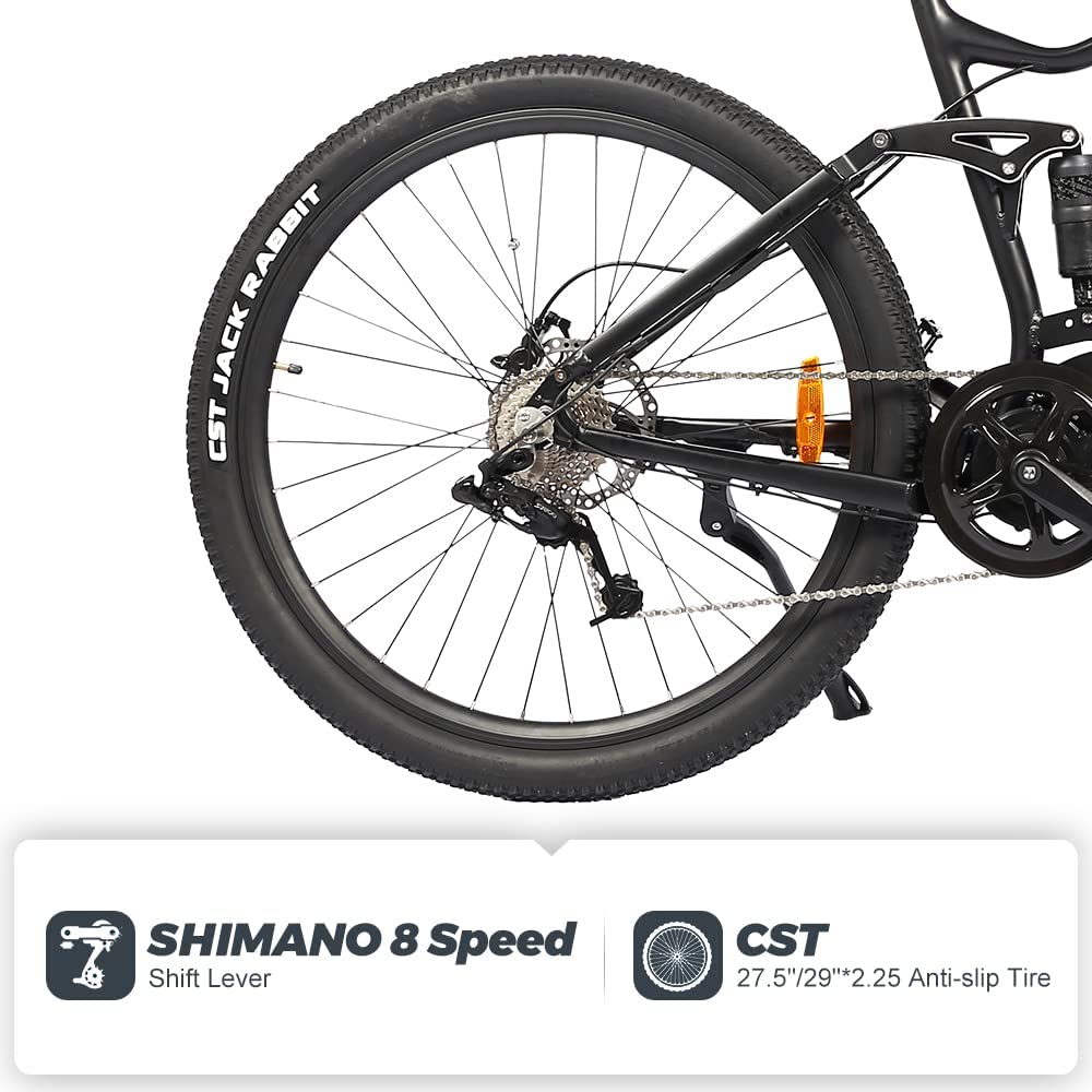 Accolmile Electric Bike 29 27.5 inch Mountain eBike Powerful 750W 500W 250W BAFANG Mid Drive Motor eMTB Adult Bicycle 8 Speed