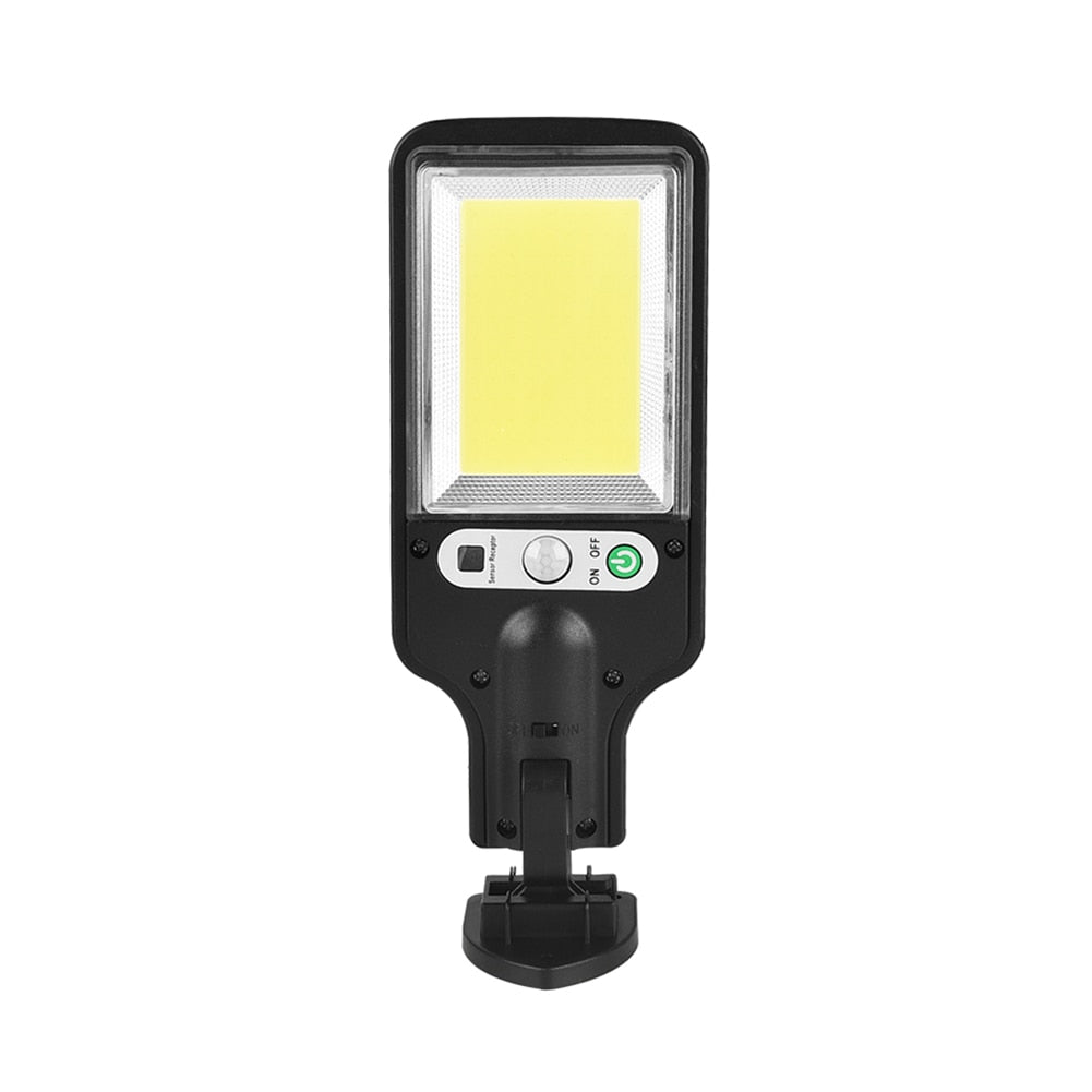 Outdoor LED Solar Street Lights Motion Sensor 117COB Solar Street Light Waterproof 3 Light Mode Wall Lamp For Garden