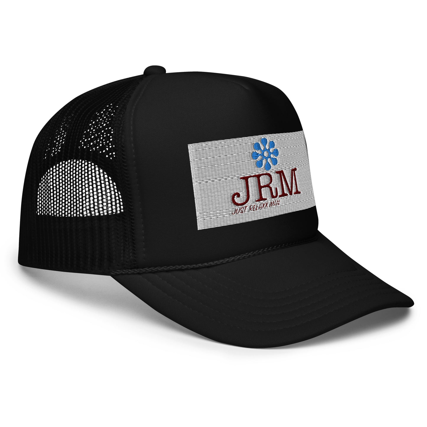 Just Relaxx Man Foam trucker hat