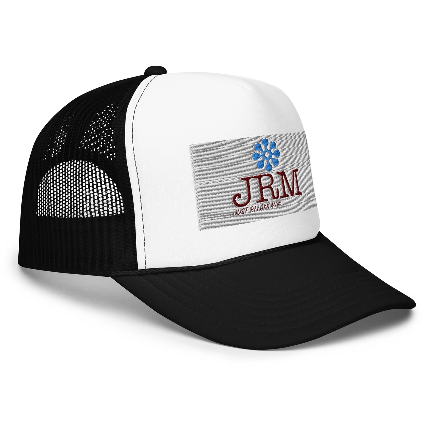 Just Relaxx Man Foam trucker hat