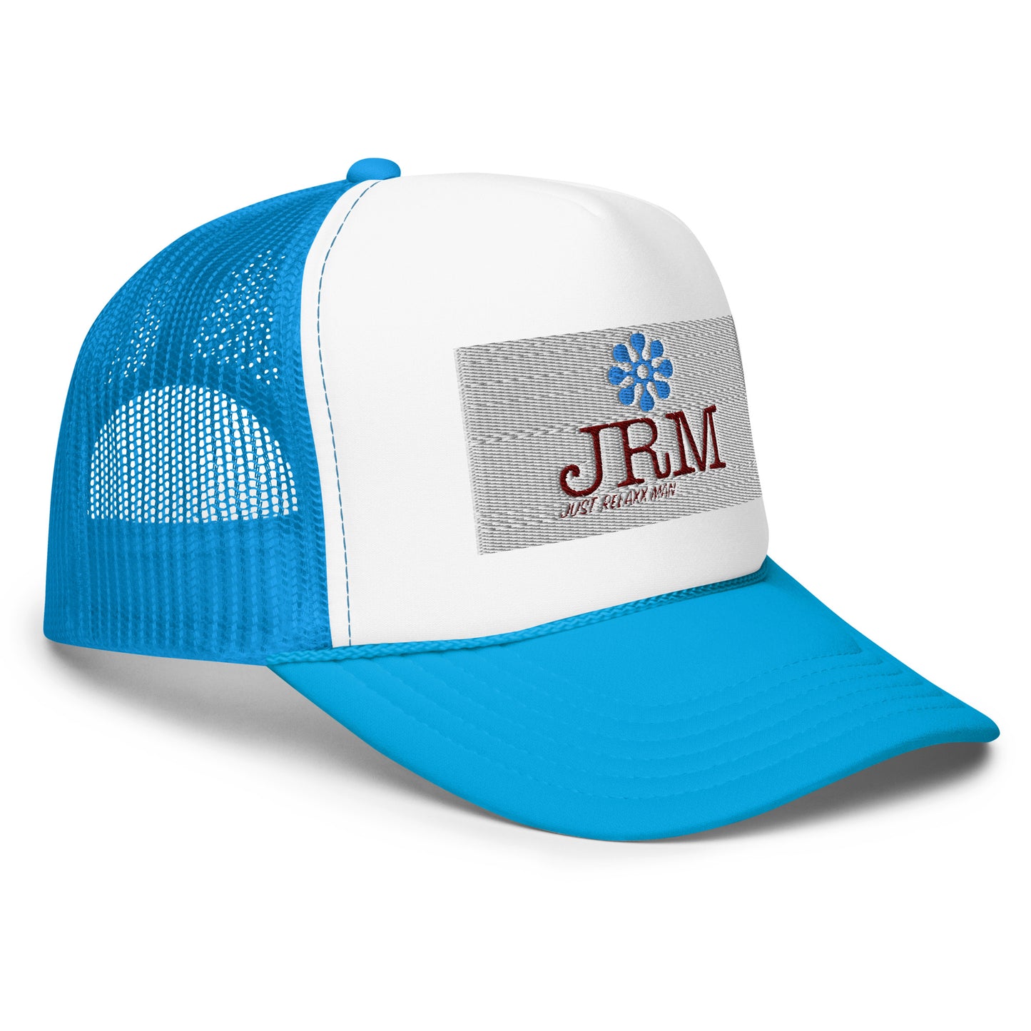 Just Relaxx Man Foam trucker hat