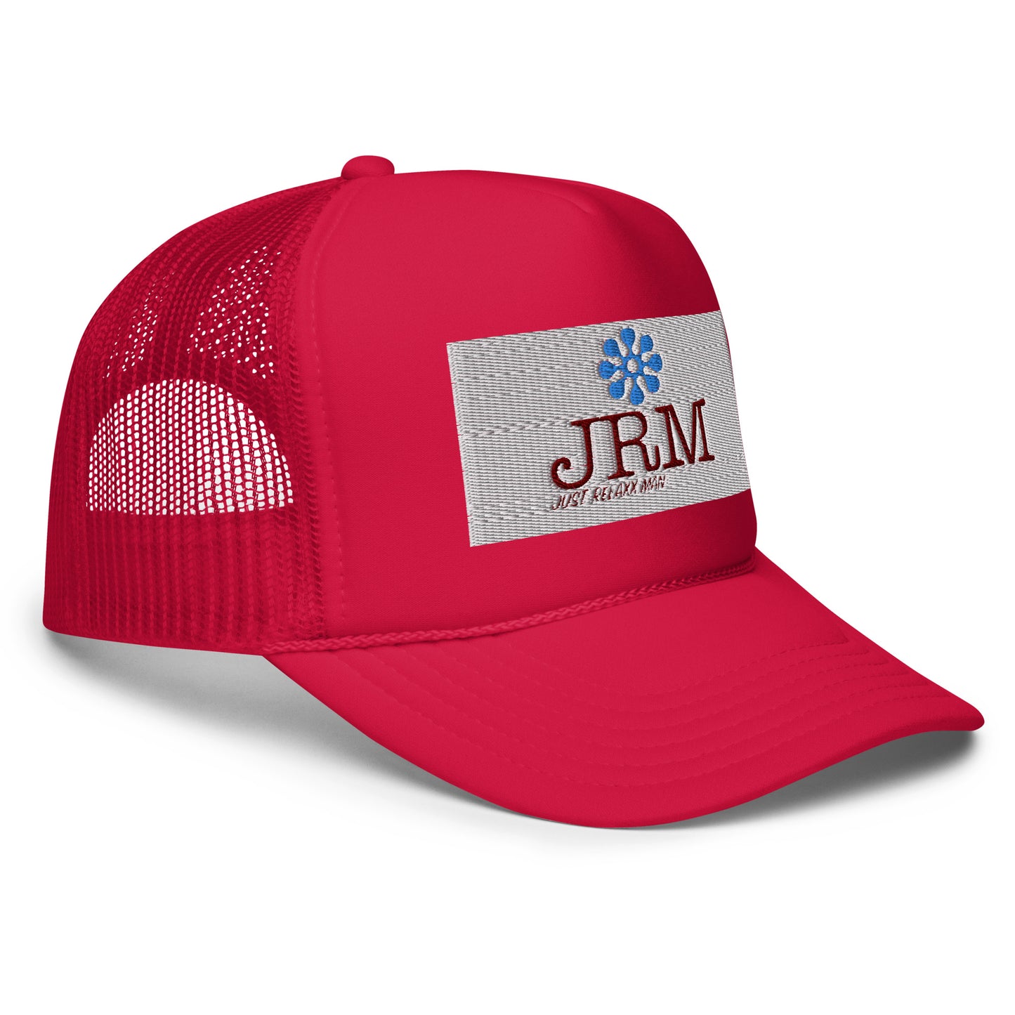 Just Relaxx Man Foam trucker hat