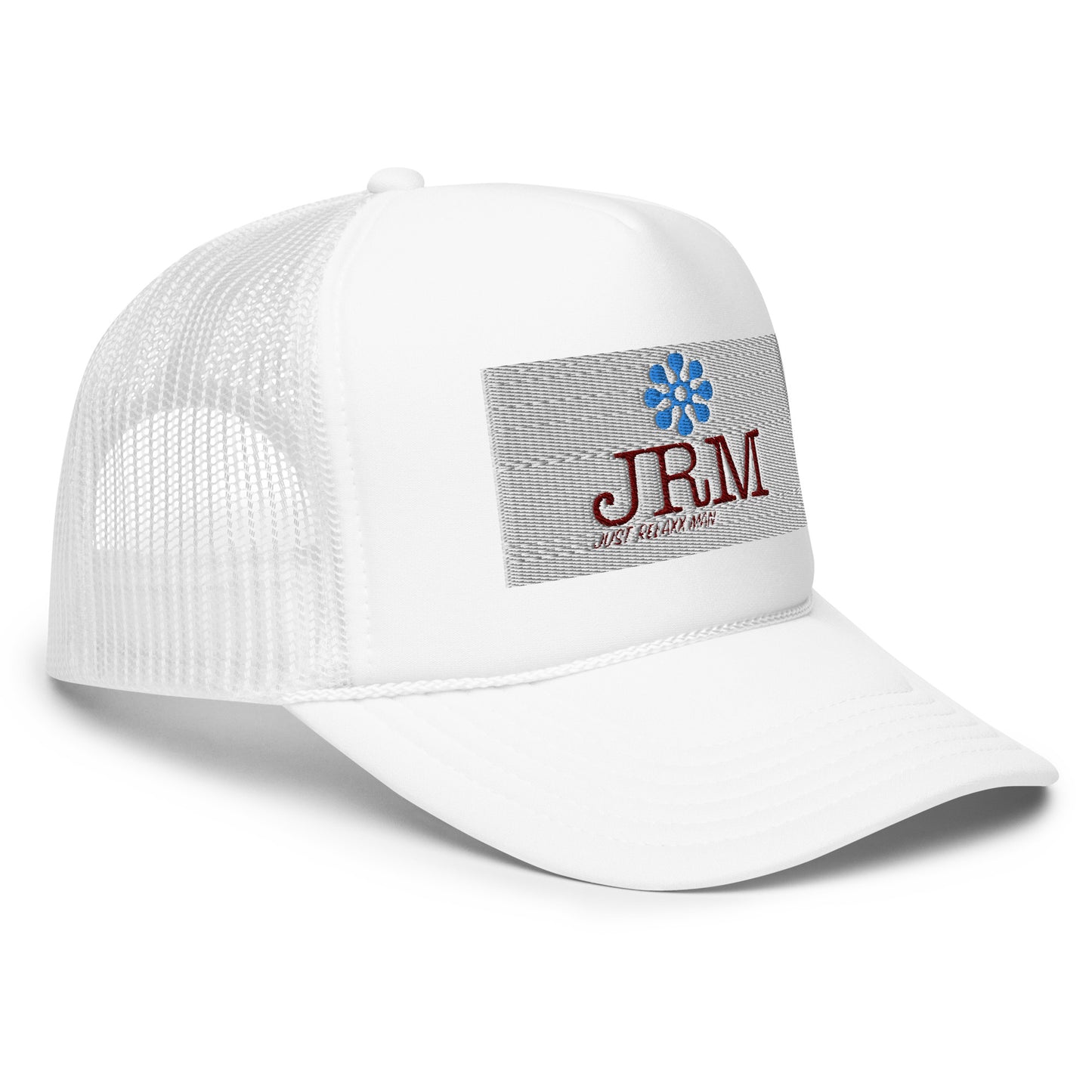 Just Relaxx Man Foam trucker hat