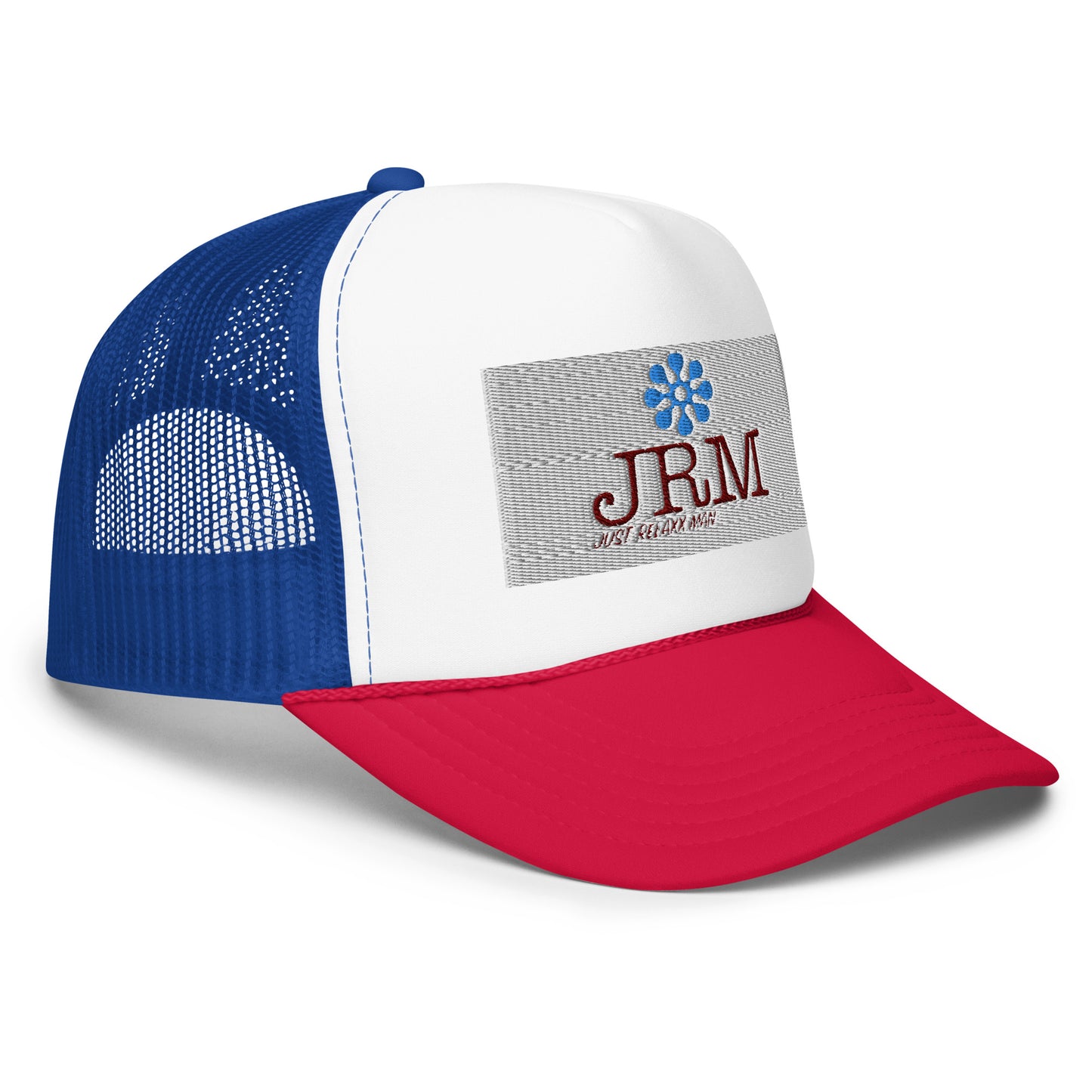 Just Relaxx Man Foam trucker hat