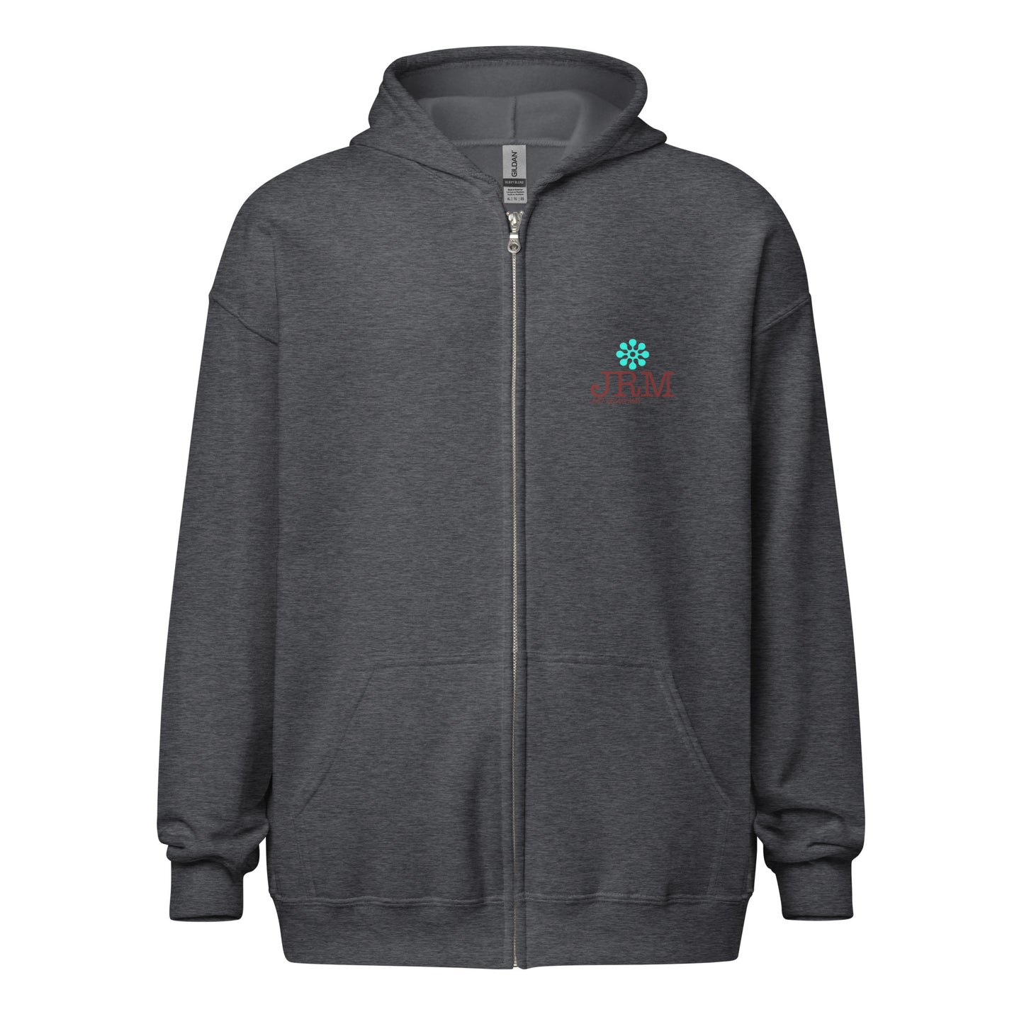 Juxt Relaxx Man Unisex heavy blend zip hoodie