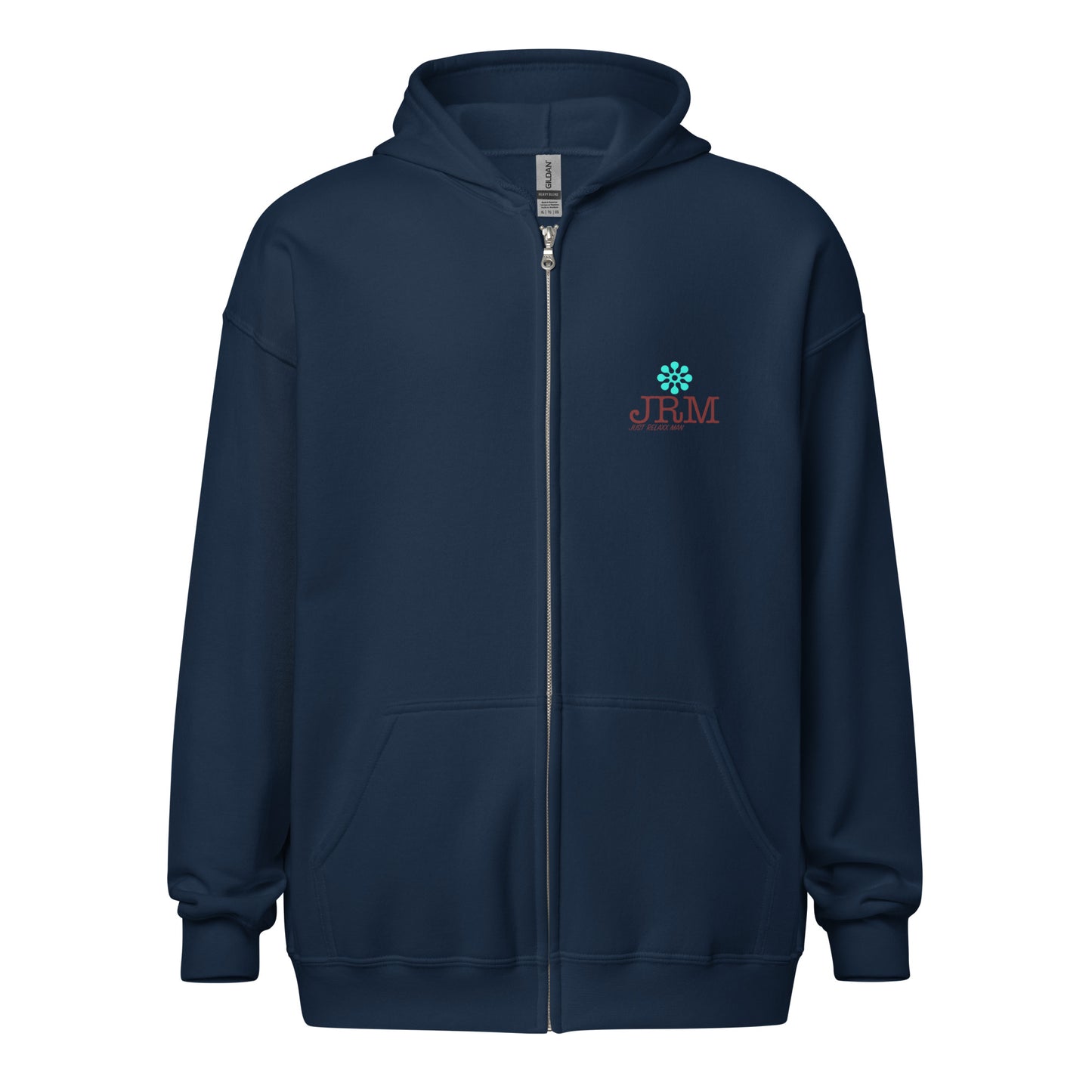 Juxt Relaxx Man Unisex heavy blend zip hoodie