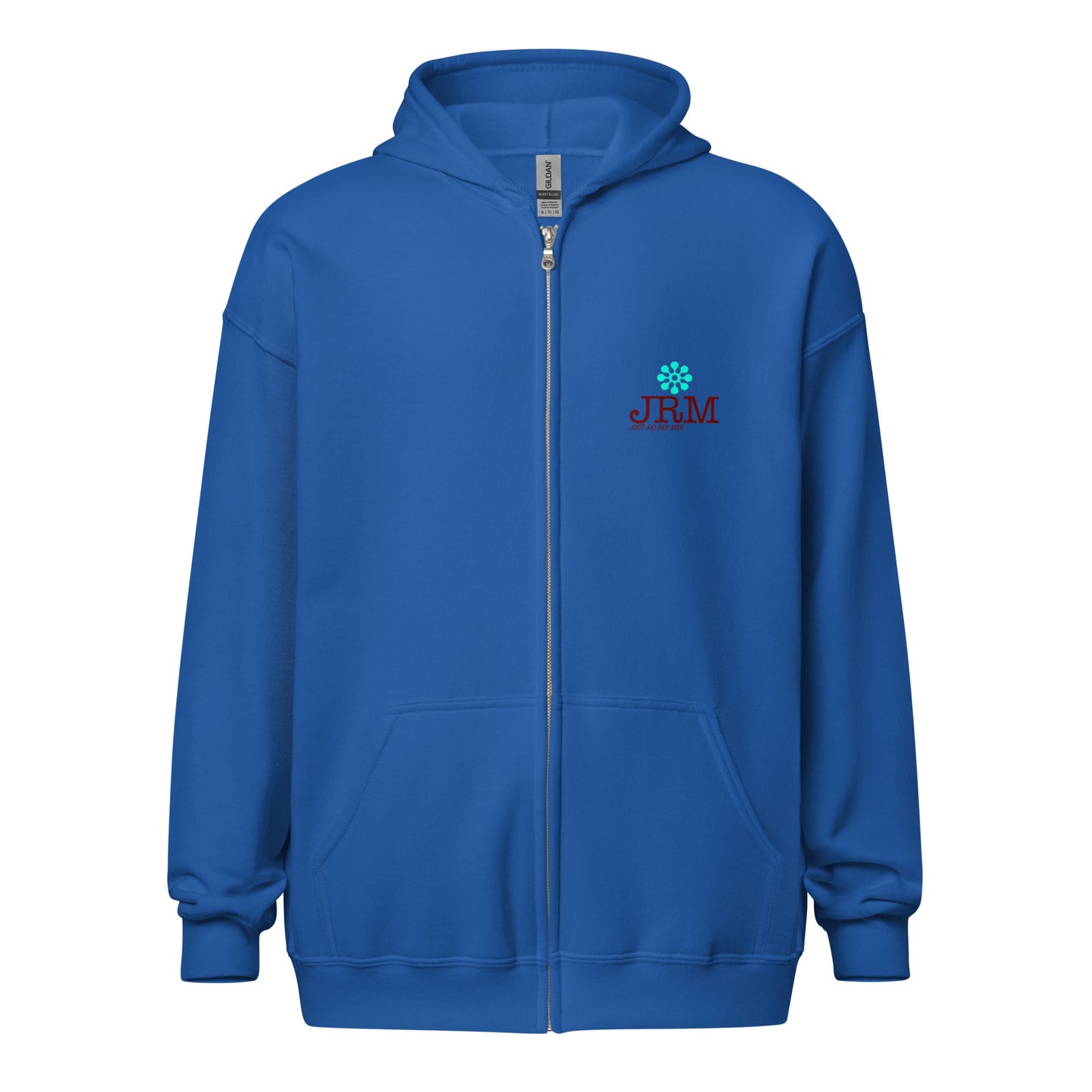 Juxt Relaxx Man Unisex heavy blend zip hoodie