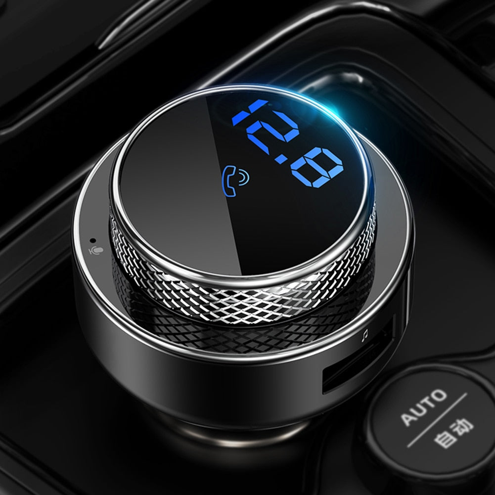 FM Transmitter for Car Fast Charger QC3.0 USB Charger car usb charger mp3 player 5.0 Handsfree wireless car kit