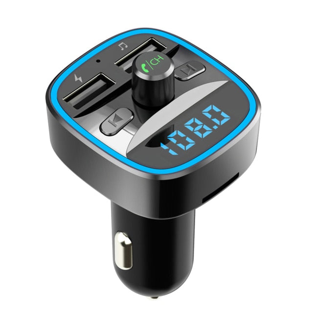 FM Transmitter for Car Fast Charger QC3.0 USB Charger car usb charger mp3 player 5.0 Handsfree wireless car kit