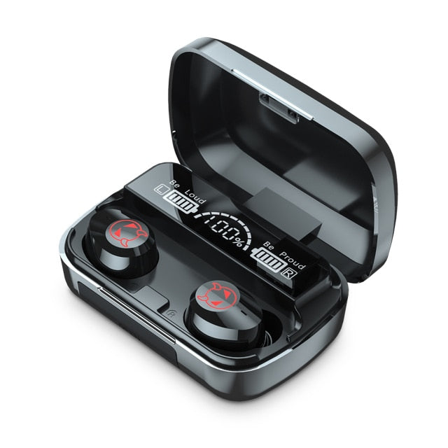 TWS Bluetooth 5.1 Earphones 1200mAh Charging Box Wireless Headphone M23 Stereo Sports Waterproof Earbuds Headsets For Xiaomi