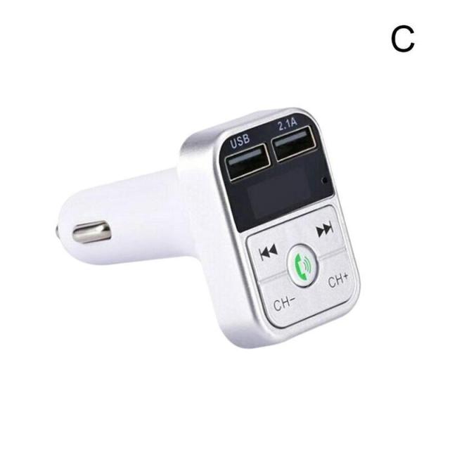 FM Transmitter Bluetooth Handsfree Wireless Bluetooth Car Kit Vehicle MP3 Player 2 USB Charger 2.1A Car FM Modulator