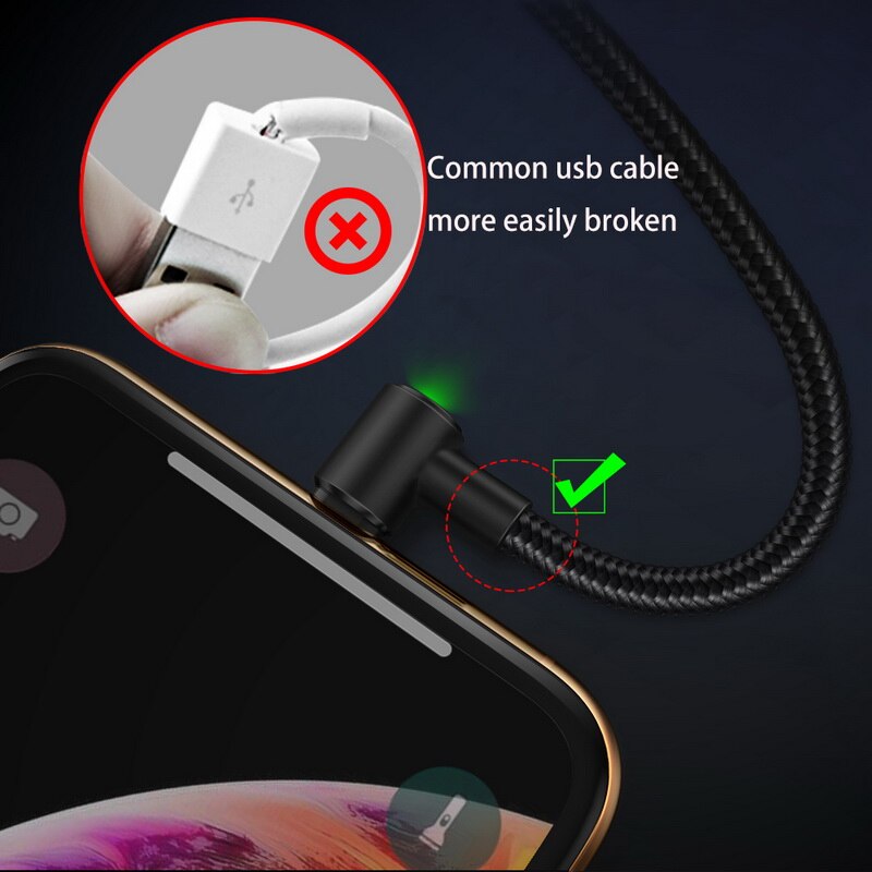 MCDODO USB Cable Fast Charging Mobile Phone Charger Data Cord For iPhone 13 12 11 Pro Max Xs Xr X 8 7 6 6s Plus 5s 5 5c SE iPad