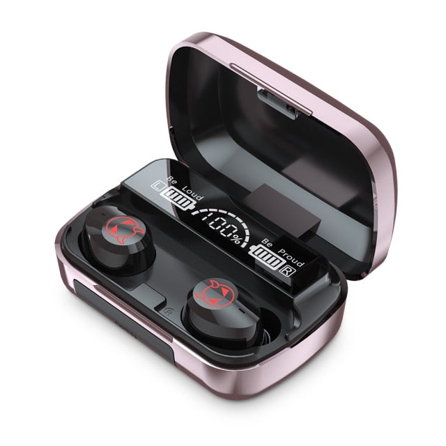 TWS Bluetooth 5.1 Earphones 1200mAh Charging Box Wireless Headphone M23 Stereo Sports Waterproof Earbuds Headsets For Xiaomi