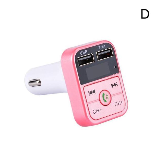 FM Transmitter Bluetooth  Handsfree Wireless Bluetooth Car Kit Vehicle MP3 Player 2 USB Charger 2.1A Car FM Modulator